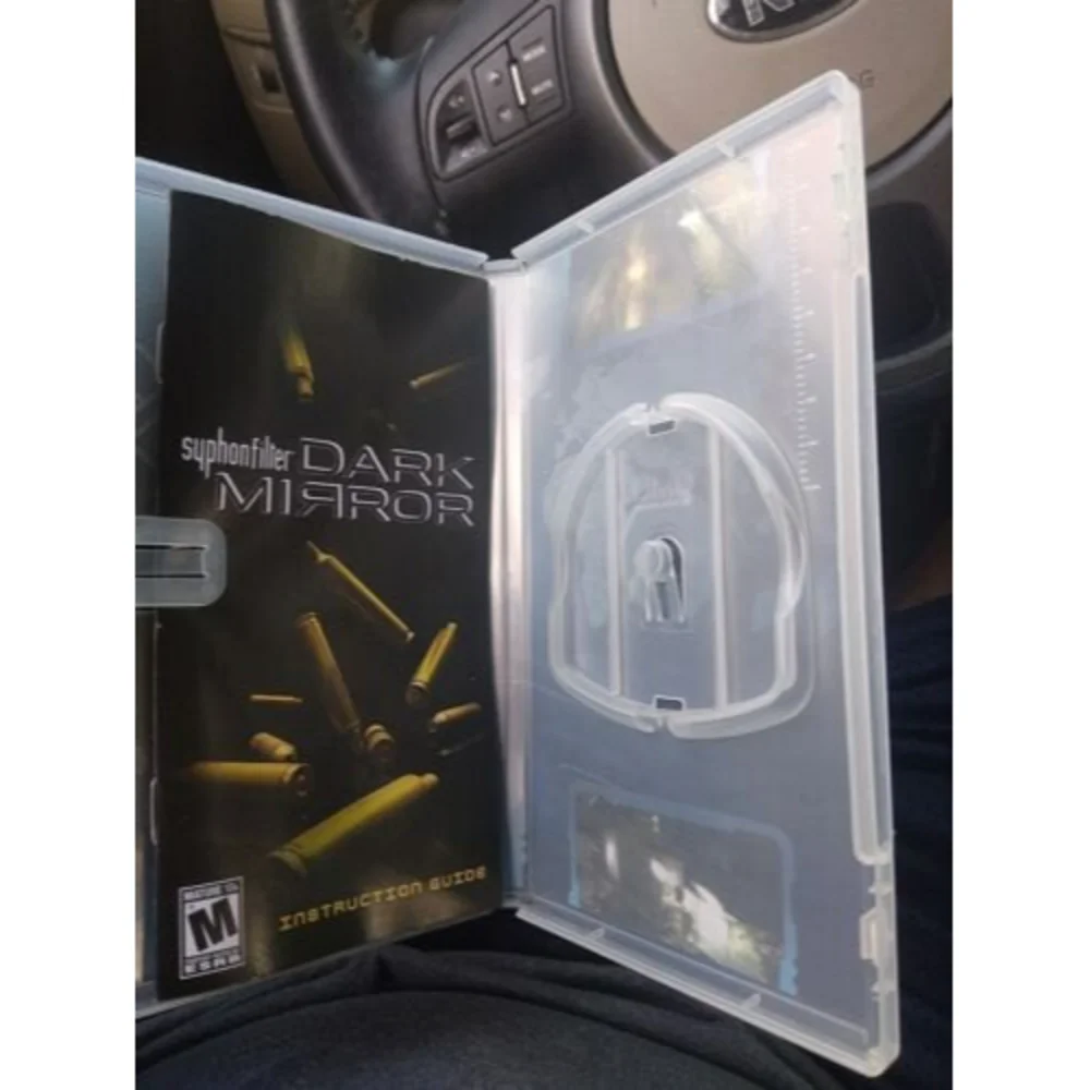 Syphon Filter Dark Mirror Greatest Hits Playstation PSP Case & Manual only